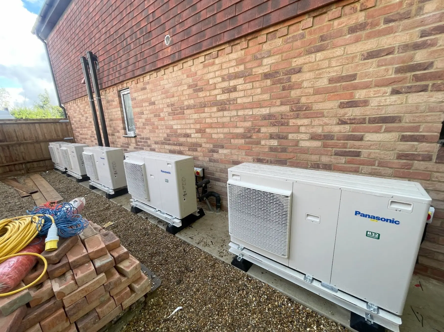 Plumbing and heating for new homes